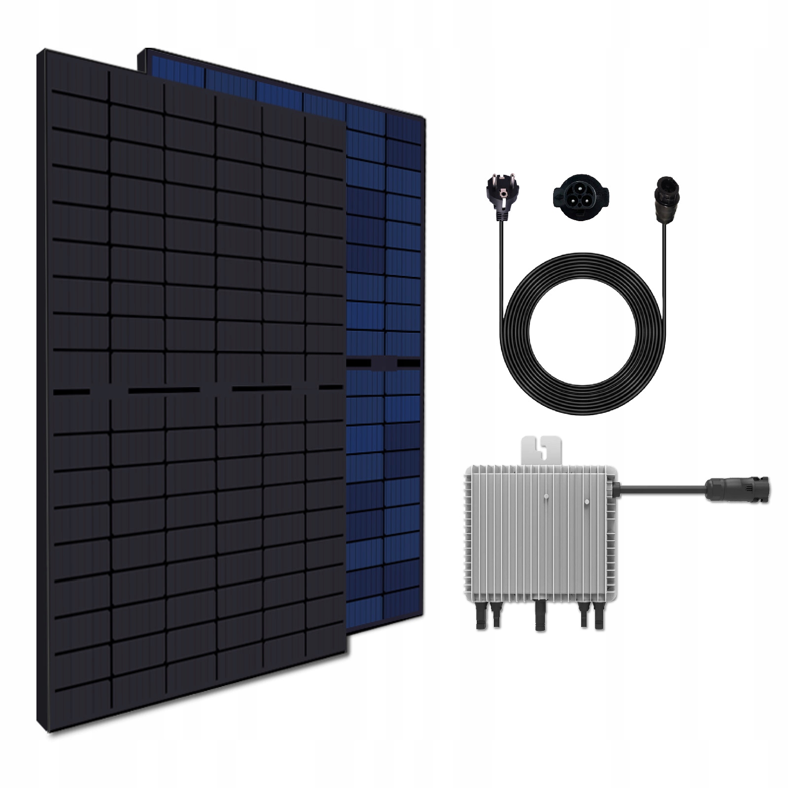 Kompletná sada balkónovej elektrocentrály 860W s invertorom Deye WIFI 800W